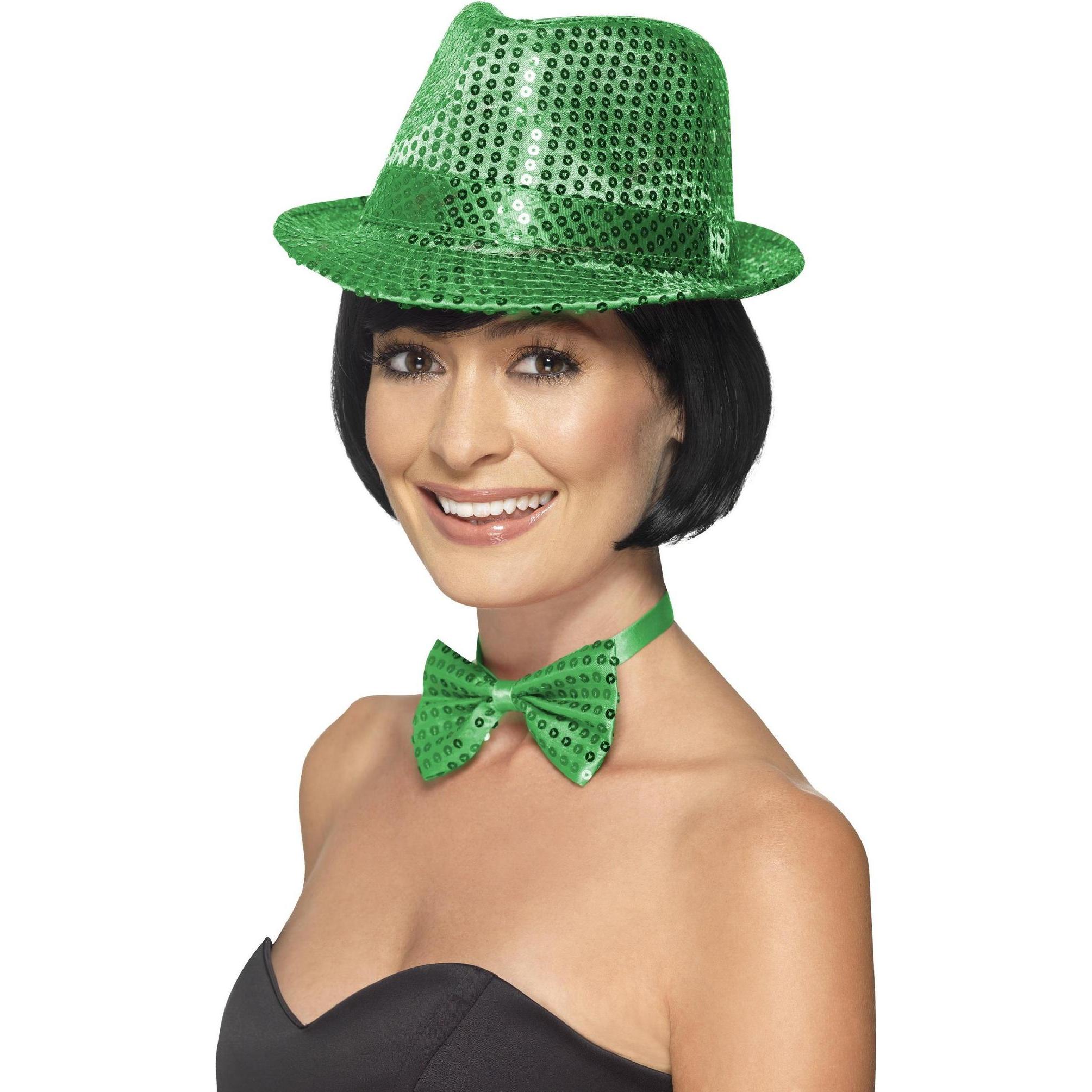 Smiffys Fedora Green