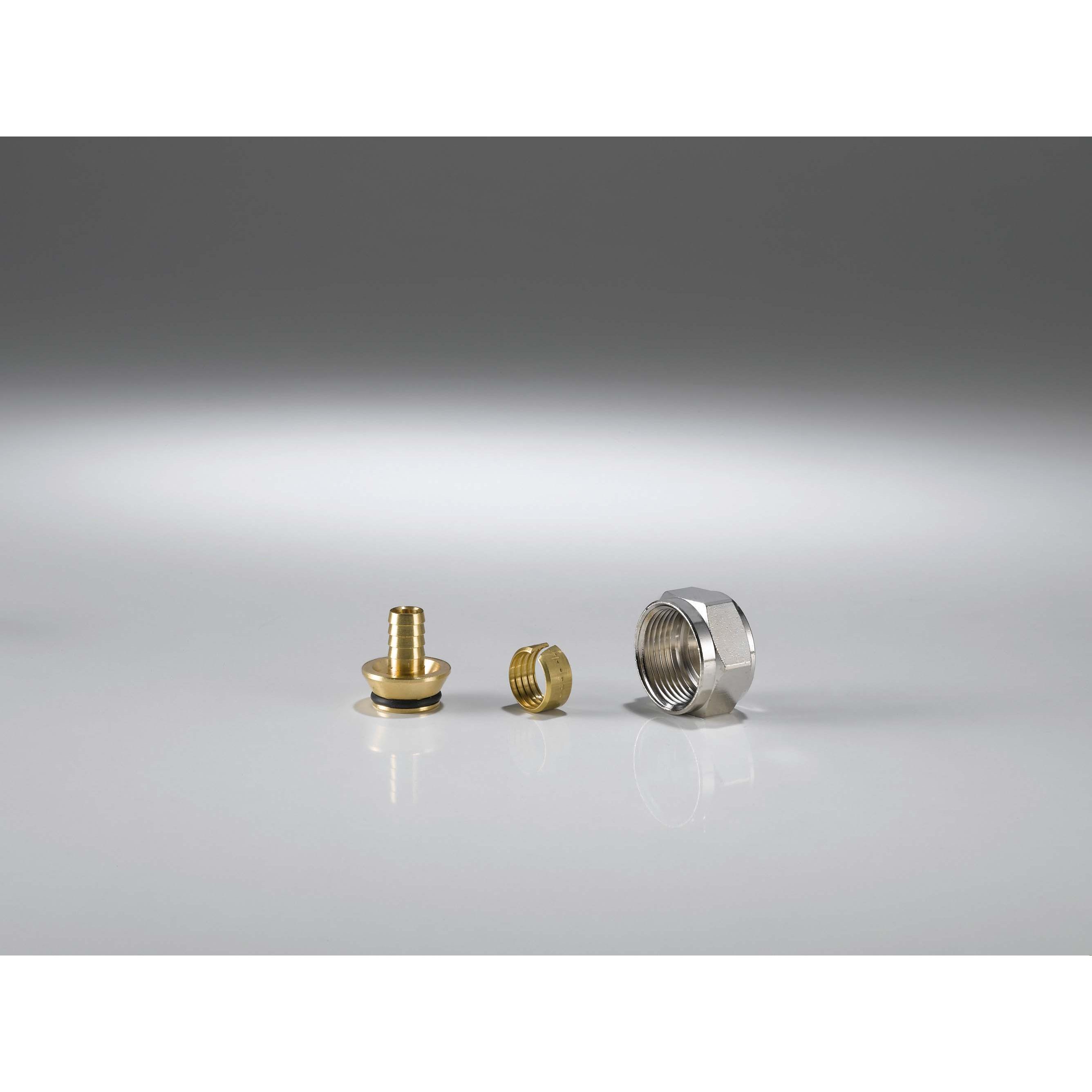 Empur, Rohrverbindungstechnik, Klemmverschraubung PUR-THERM 15x1,8mm, f Edelst.-Verteiler, MS vern