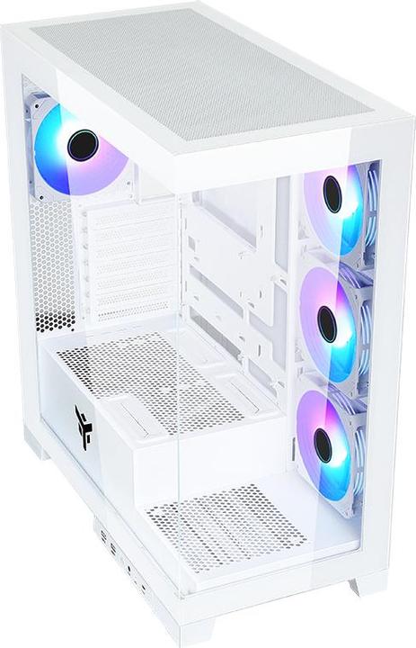 Actual product image Itek SHOWBUI 45W Tower White (ATX, mATX, Mini-ITX)