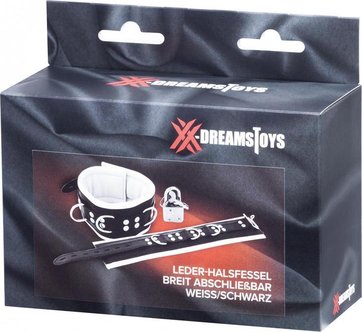 Image du produit XXdreamSToys Collier de cuir large + serrure