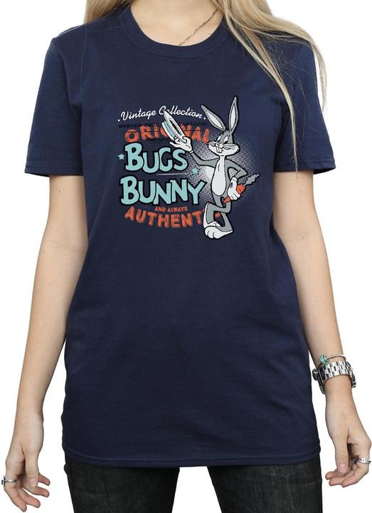 Immagine prodotto Looney Tunes Maglietta boyfriend in cotone vintage di Bugs Bunny (M)