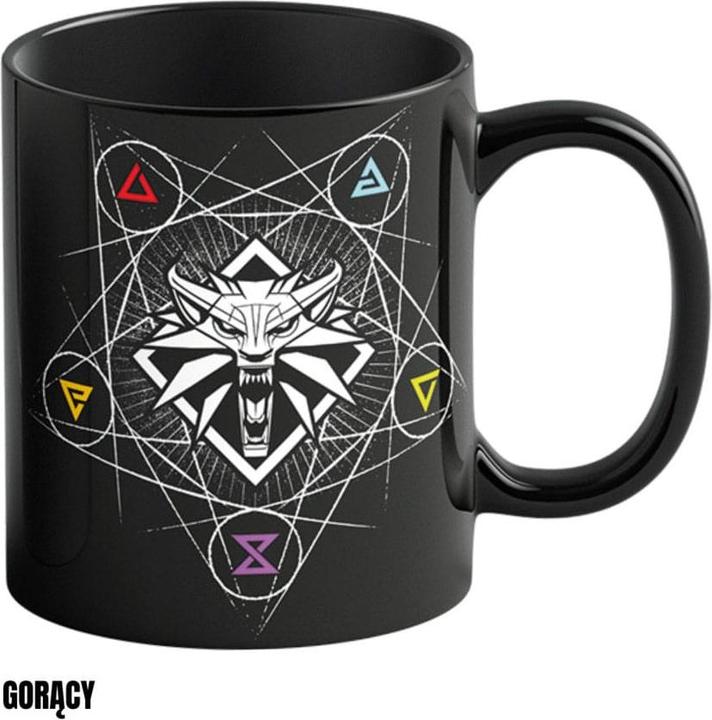 Image du produit Good Loot Heat Reveal Mug (The Witcher 3 : Witcher Sign) /Merchandise (480 ml, 1 x)