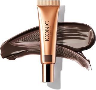Actual product image Iconic London Sheer Bronze Lightweight Liquid Buildable Bronzer - Cruelty Free (Sunset Bronze, Bronzer, 12.50 ml)