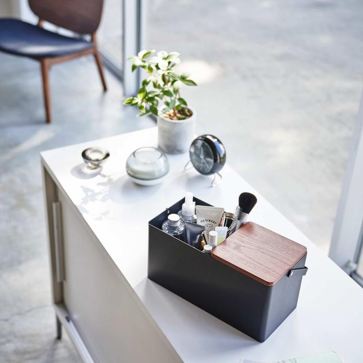 Actual product image Yamazaki Make-up box TOWER