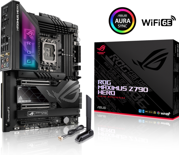 Image du produit ASUS ROG MAXIMUS Z790 HERO (LGA 1700, Intel Z790, ATX)
