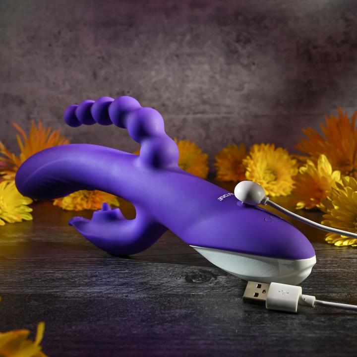 Produktbild Evolved Lick Me Triple Stim Vibe Vibrator Lila