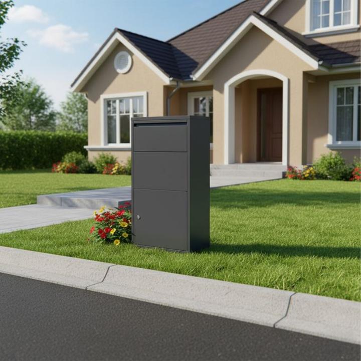 Actual product image Relaxdays mailbox