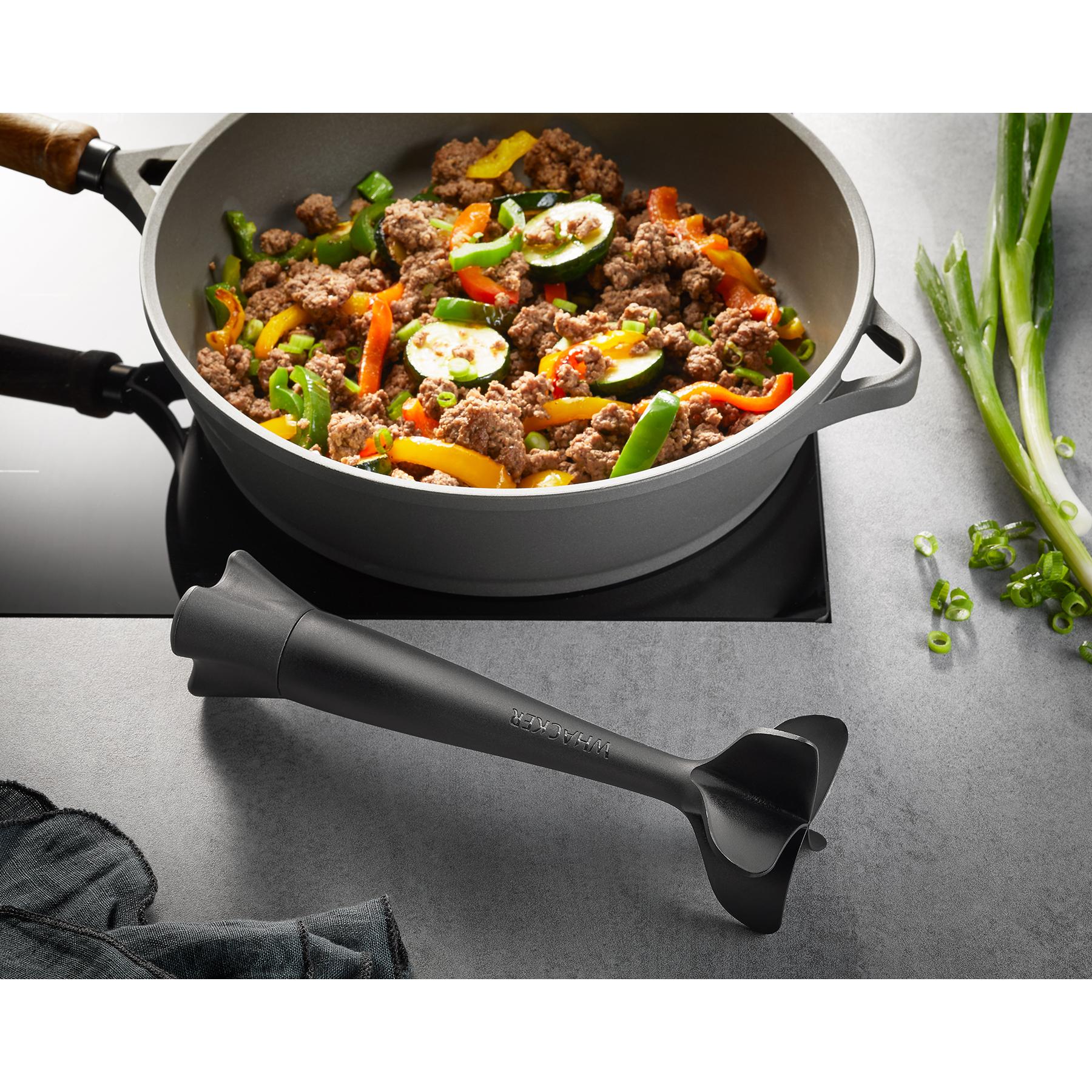 Thumbnail - GEFU Hackfleischzerteiler WHACKER, Kochbesteck, Schwarz