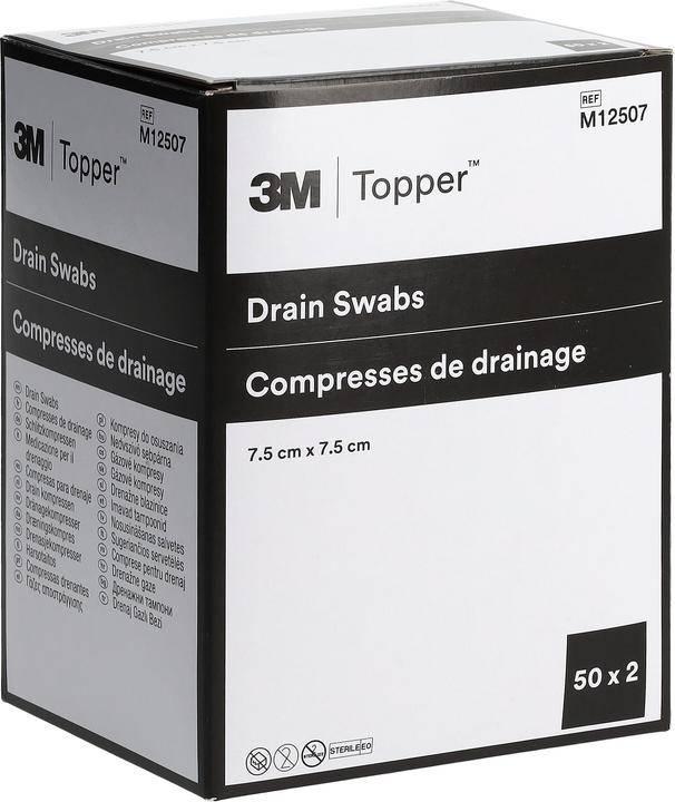Actual product image Topper Slit compresses sterile