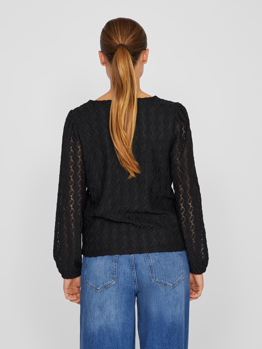 Actual product image Vila V-neck top with long sleeves (XS)