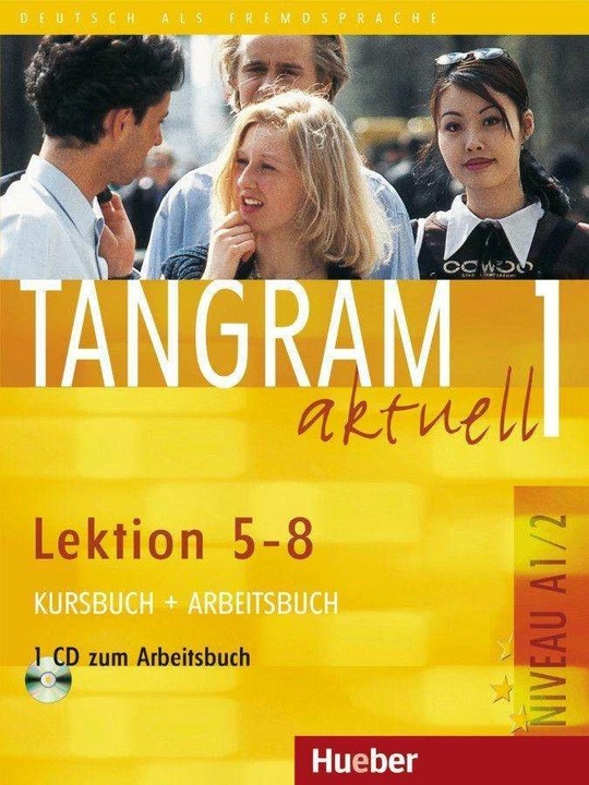 Produktbild Tangram aktuell 1. Kursbuch und Arbeitsbuch, Lektion 5 - 8 (Deutsch, Eduard von Jan, Til Schönherr, Rosa-Maria Dallapiazza, 2013)