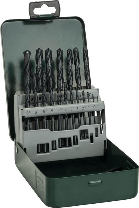 Produktbild Bosch Zubehör Metallbohrer-Set HSS-R, 19-teilig, 1 - 10 mm (1 mm, 1.5 mm, 2 mm, 2.5 mm, 3 mm, 3.5 mm, 4 mm, 4.5 mm, 5 mm, 5.5 mm, 6 mm, 6.5 mm, 7 mm, 7.5 mm, 8 mm, 8.5 mm, 9 mm, 9.5 mm, 10 mm)
