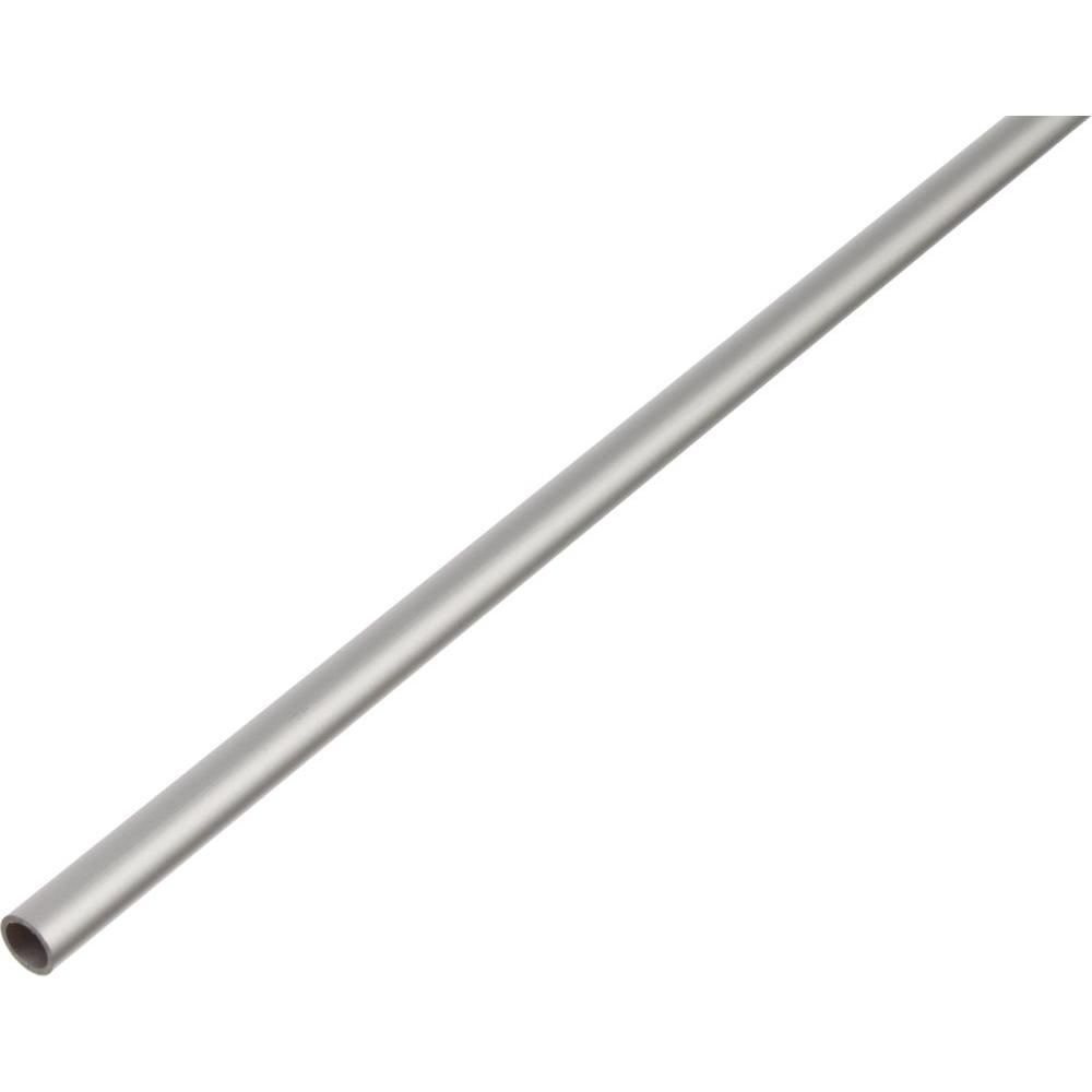 Magni, Profil + Stange, Alberts 473419 Rundrohr Aluminium, silberfarbig eloxiert 1000 x 6 x 1 mm