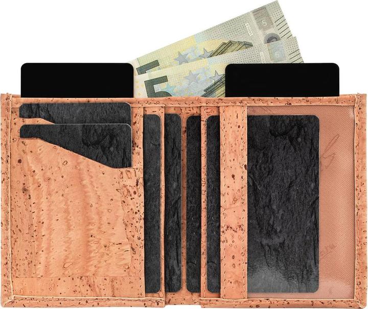Actual product image Simaru Jaro" wallet natural