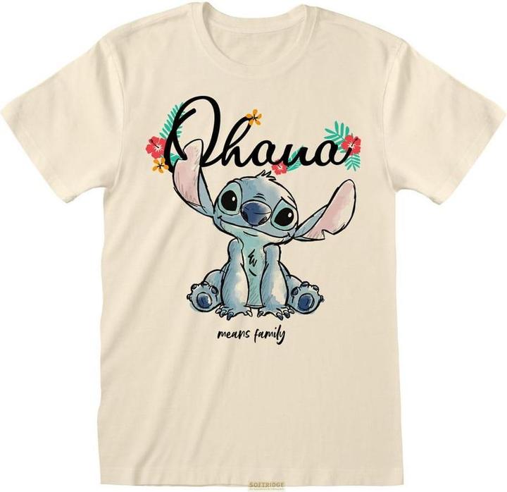 Actual product image Heroes Inc Lilo & Stitch T-Shirt Ohana Means Family Grösse L (L)