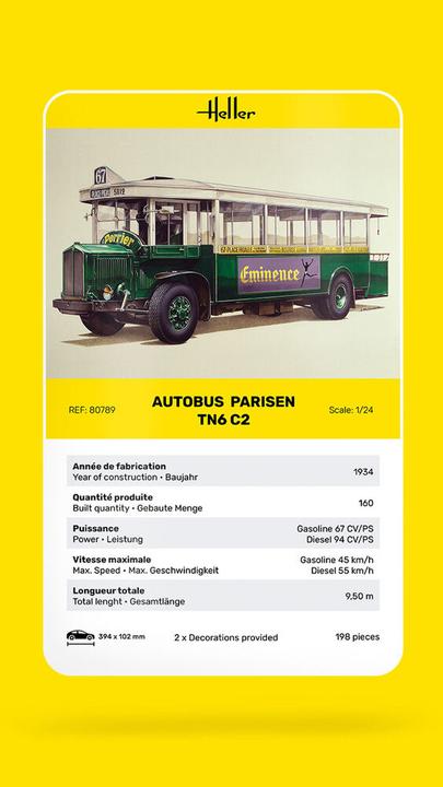 Produktbild Heller Autobus TN6 C2