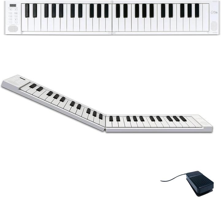 Produktbild Carry-On Piano 49 Touch White opvouwbare piano 49 toetsen (49 Tasten)