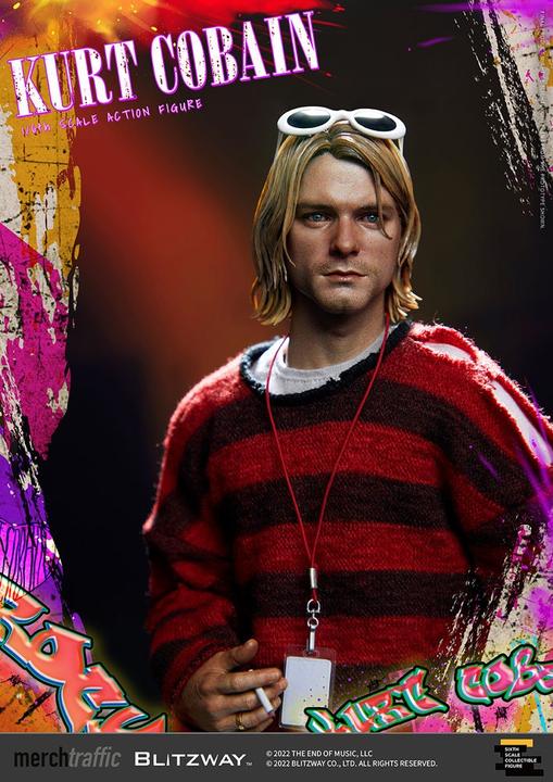 Produktbild Blitzway Kurt Cobain figurine 1/6 On Stage 31 cm