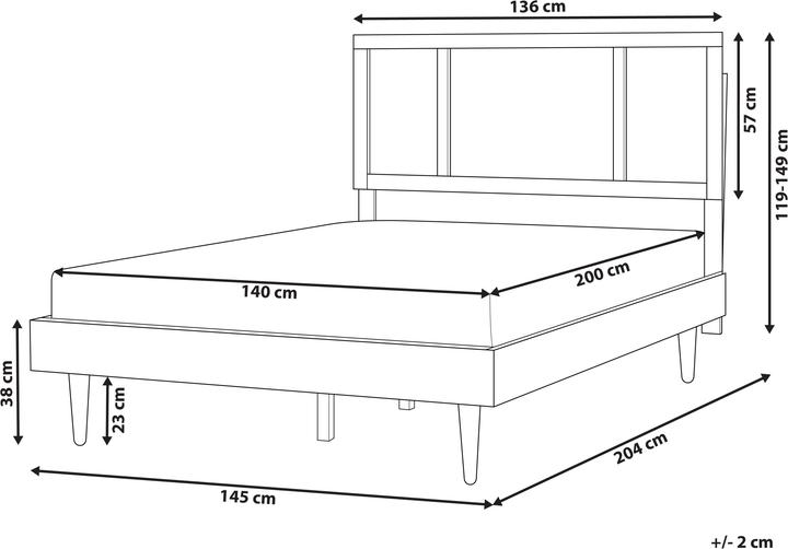 Actual product image Beliani Auray (140 x 200 cm)