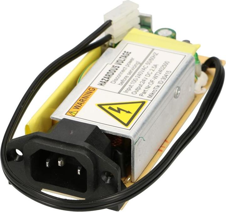 Actual product image MikroTik 24V2APOW - 24 V, 2.5 A internal power supply