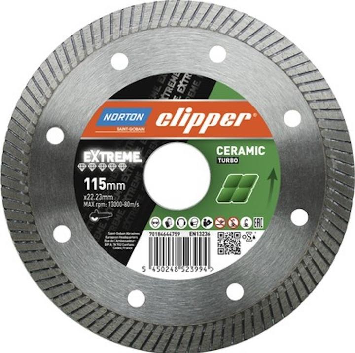 Productafbeelding Norton Clipper Diamantschijf Extreme Ceramic Turbo Ø 200x25,4 mm