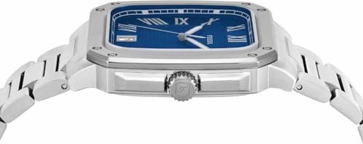 Produktbild Fossil CROSBY Heren Horloge 42 mm - Zilverkleurig (Analoguhr, 42 mm)