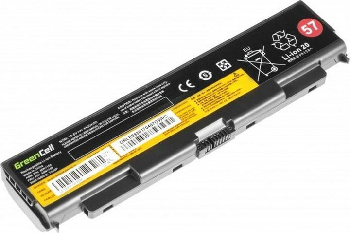 Produktbild GreenCell Laptop-Akku für Lenovo Thinkpad L440 / L540 / T540p u.v.m. (6 Zellen, 4400 mAh)