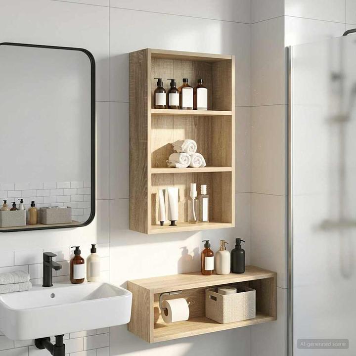Produktbild vidaXL Badezimmerschrank (40 x 14 x 70 cm)