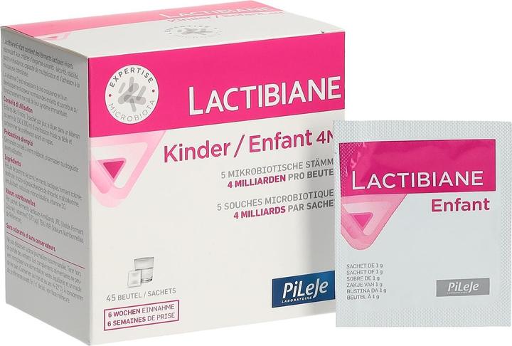 Actual product image Lactibiane Children 4M (45 pcs., Beutel)