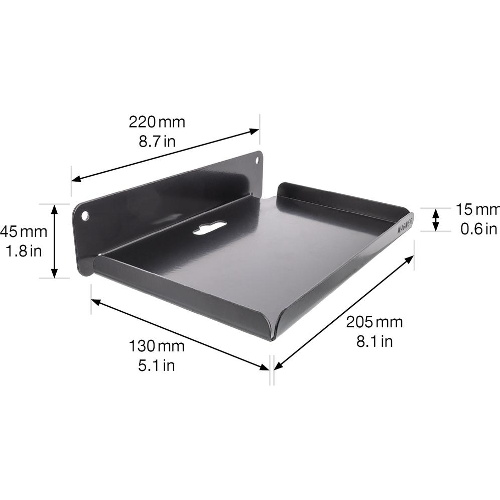 Thumbnail - Wagner System, Werkzeugwand, design yourself Wandhalterung WH 2088 schwarz