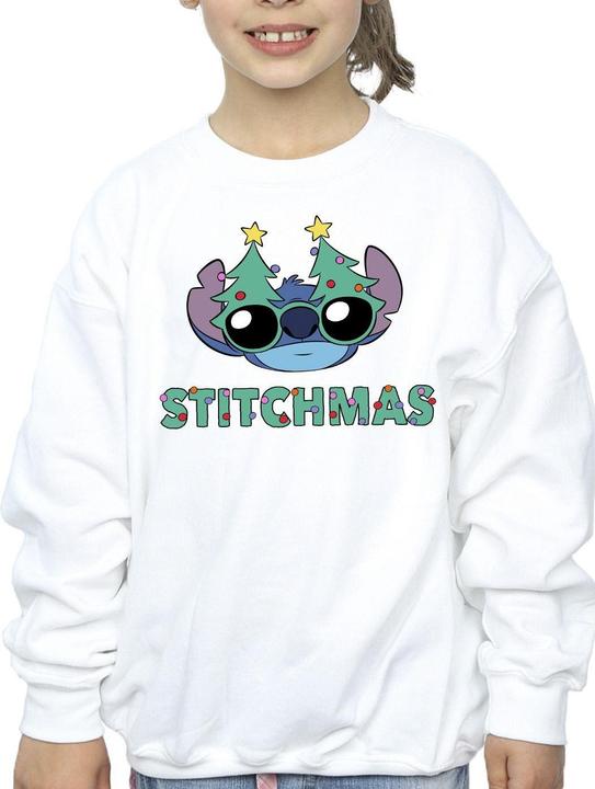 Produktbild Disney Lilo & Stitch Stitchmas Glasses Sweatshirt Mädchen (128)