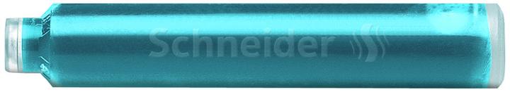 Actual product image Schneider Ink cartridge Callissima 6 pieces, Bermuda Blue (ink cartridges, Turquoise)