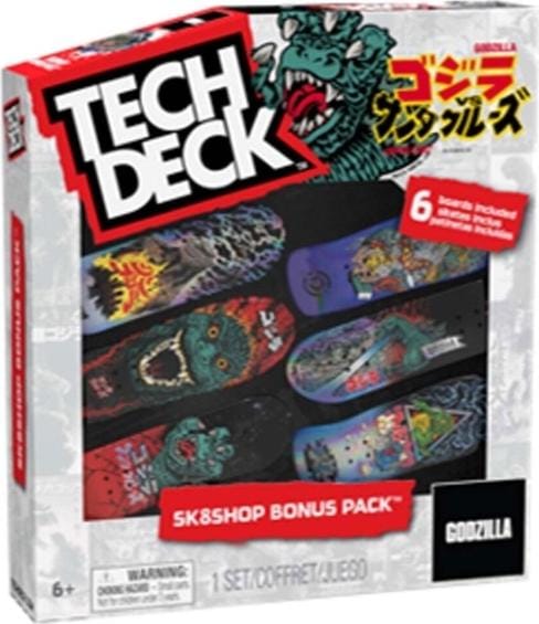 Tech Skate Bonus Sk8 Shop - Godzilla