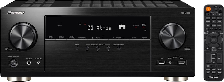 Pioneer VSX-LX305 (9.2 canaux, FM, DAB+)