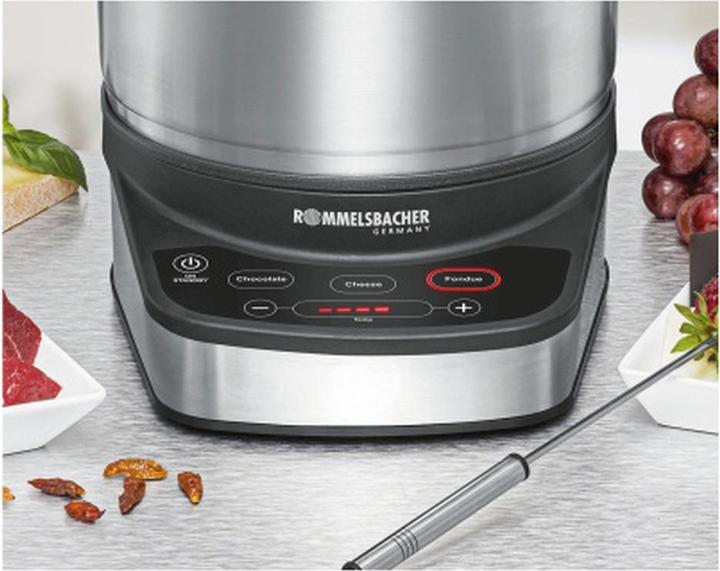 Produktbild Rommelsbacher All-in-One 20.F 1200 (Schokoladenfondue, Käsefondue, Fondue Chinoise, Fondue Bourguignonne)