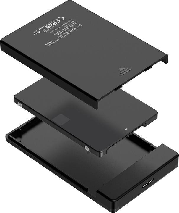 Productafbeelding Ewent EXTERNE USB 3.2 GEN 1 2.5 SATA SIN TORNILLOS (2.5")