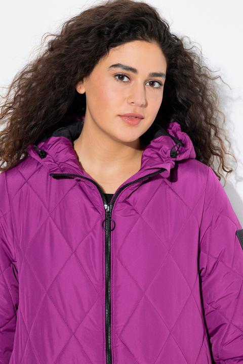 Actual product image Ulla Popken Lightly Quilted Water Repellent Coat