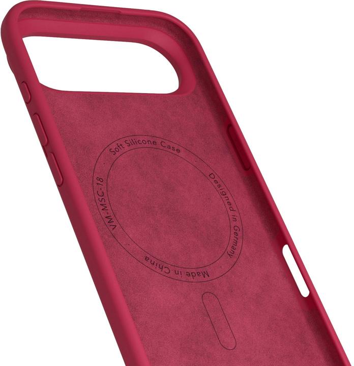 Produktbild Vonmählen Back Cover Soft Silicone iPhone 17 Air Dark Red (Apple iPhone 17)