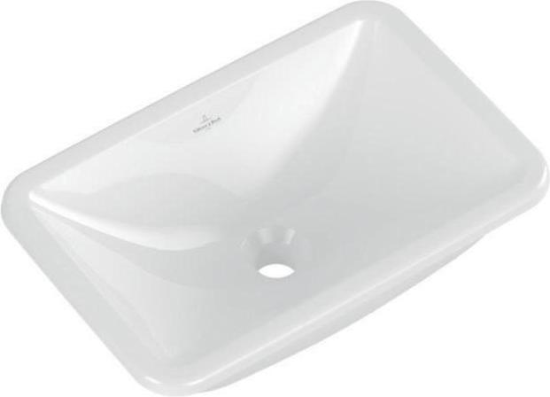 Produktbild Villeroy & Boch V&B Unterbauwaschtisch LOOP & FRIENDS o ÜL rechteckig 450x280mm we C+ (280 mm, 450 mm)
