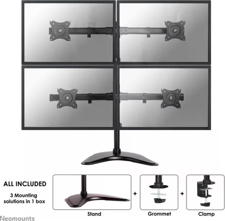 Productafbeelding Neomounts Flatscreen tafelbevestiging (Tabel, 27", 8 kg)