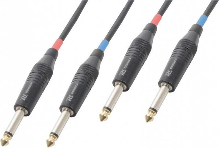 Image du produit PD Connex CX72-5 Klinke 6,3mm, male - Klinke 6,3mm, male 5 m (5 m, Câble jack 6,3 mm)
