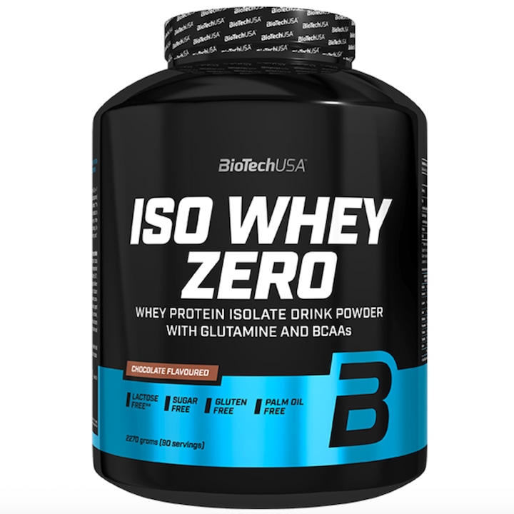 Actual product image Biotech USA Iso Whey Zero (Strawberry, 1 pcs., 2270 g)