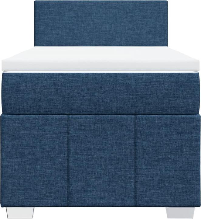 Produktbild vidaXL Bo x springbett mit Matratze 100 x 200 cm Stoff (100 x 200 cm)