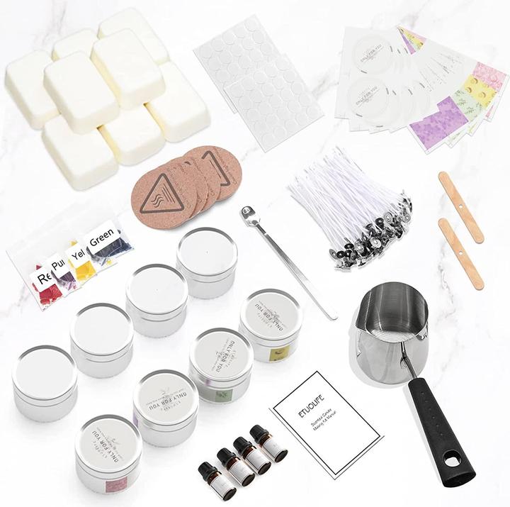 Actual product image Etuolife Candle making kit