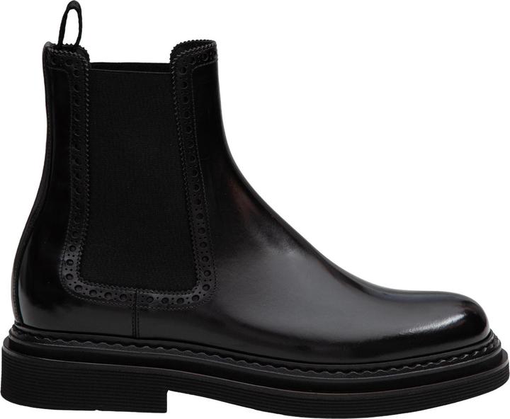 Image du produit Dolce & Gabbana black leather ankle boot (40)
