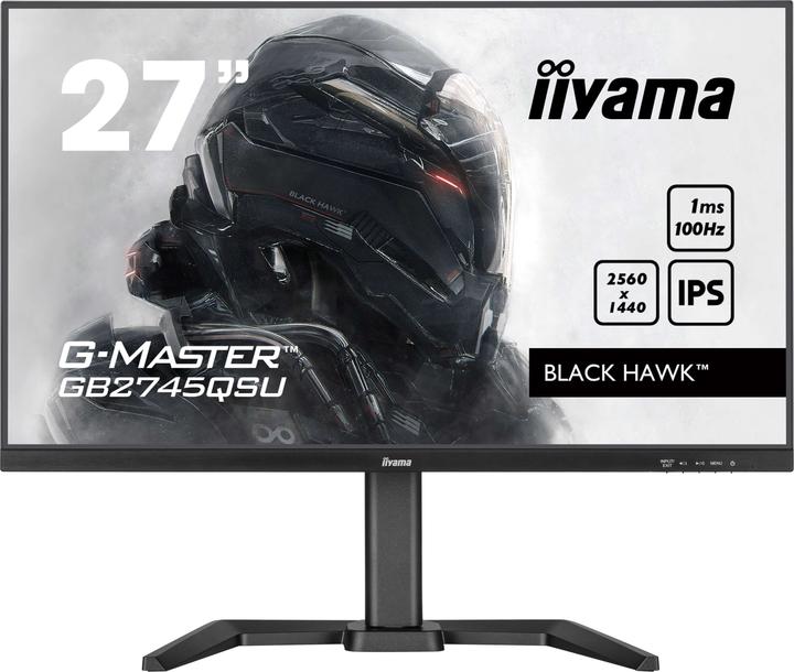 Actual product image iiyama TFT 27.0/68.5cm G-Master GB2745QSU Black Hawk *black* 16:9 (2560 x 1440 pixels, 27")