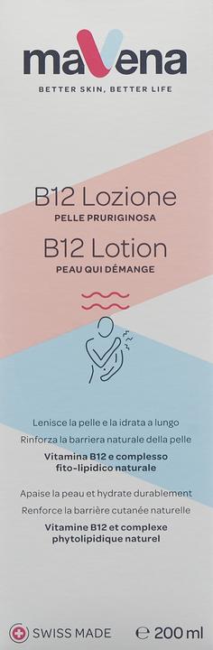 Actual product image Mavena B12 lotion (Body milk, 200 ml)