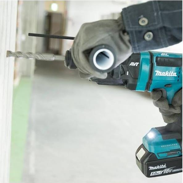 Image du produit Makita Marteau combiné sans fil 18V SDS-Plus 18mm DHR182ZU
