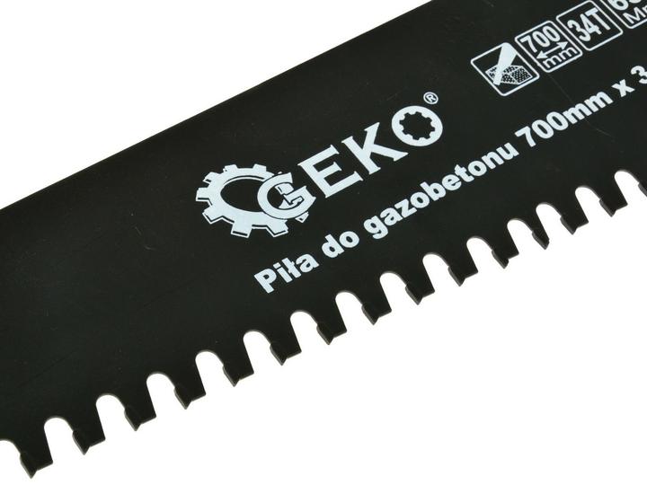 Actual product image GEKO Hand Saw for Aerated Concrete 700mm 34/34T Teflon