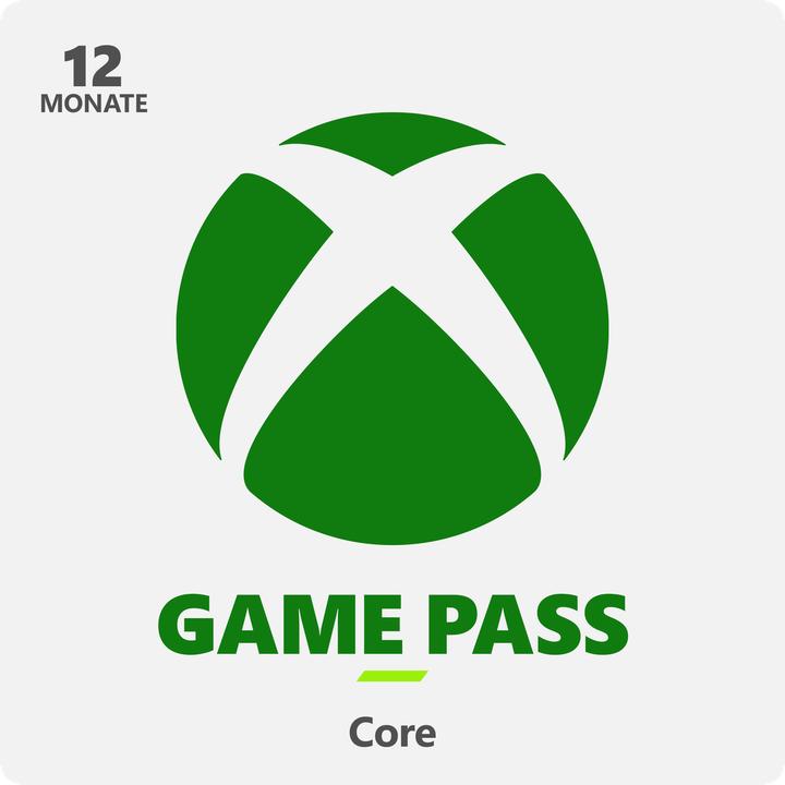 Produktbild Microsoft Xbox Game Pass Core 12 Monate (12 Monate)